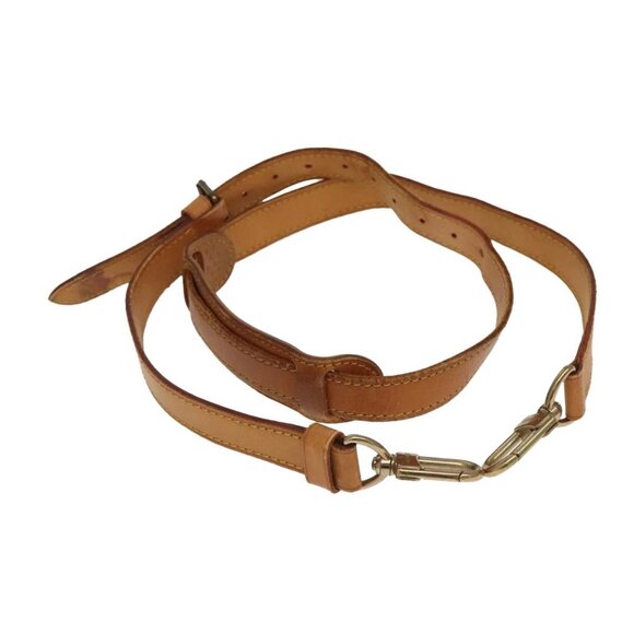 LOUIS VUITTON Adjustable Shoulder Strap Leather 36.6""""""""-43.7"""""""" Be... - Picture 1 of 16